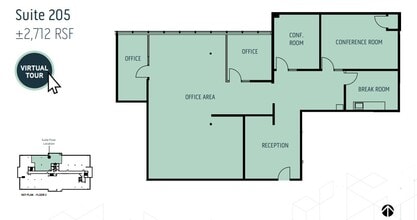 2890 N Main St, Walnut Creek, CA for lease Floor Plan- Image 1 of 1