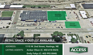 More details for 1115 W 2nd St, Hastings, NE - Land for Lease