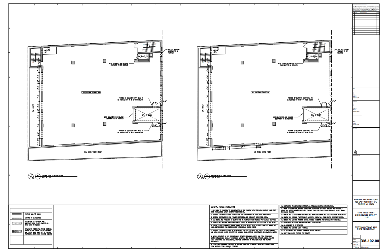 42-45 12th St, Long Island City, NY for lease Floor Plan- Image 1 of 2