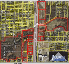 3401 S Main St, Joplin, MO - aerial  map view