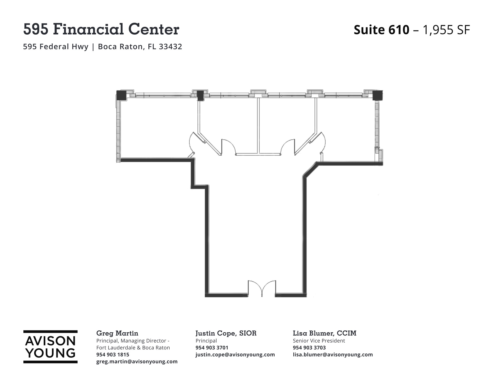 595 S Federal Hwy, Boca Raton, FL for lease Site Plan- Image 1 of 1