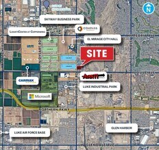 9105 N El Mirage Rd, El Mirage, AZ - AERIAL map view - Image1