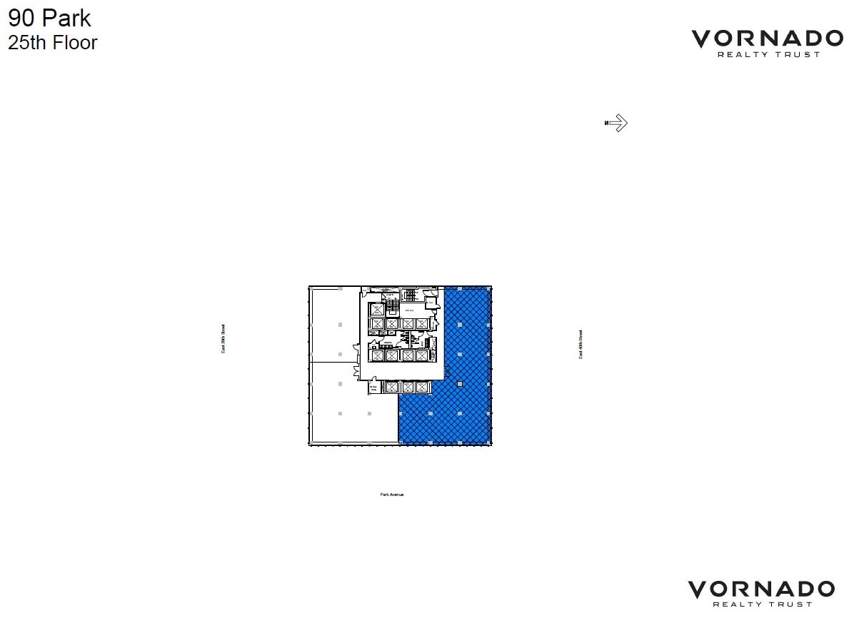 90 Park Ave, New York, NY for lease Floor Plan- Image 1 of 1