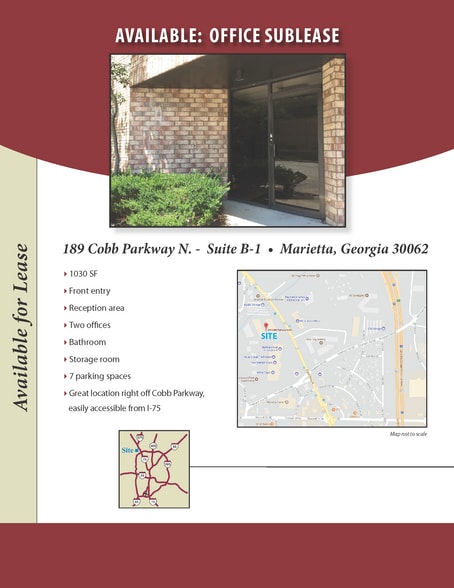 189 Cobb Pky N, Marietta, GA for lease - Building Photo - Image 3 of 7