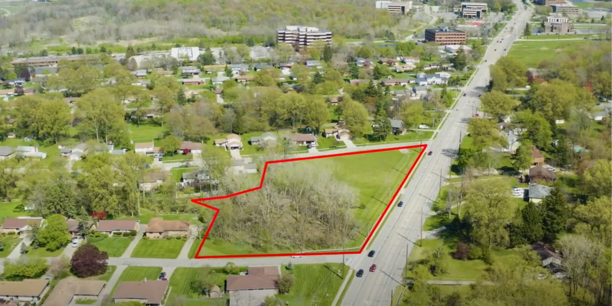 Rockside Road Rd, Seven Hills, OH for sale Aerial- Image 1 of 6