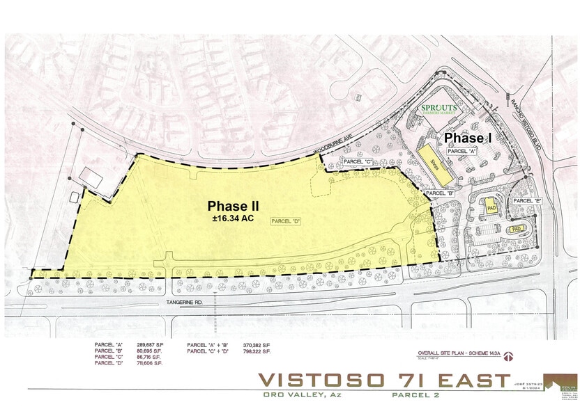 12101 N Woodburne Ave, Oro Valley, AZ for lease - Site Plan - Image 2 of 3
