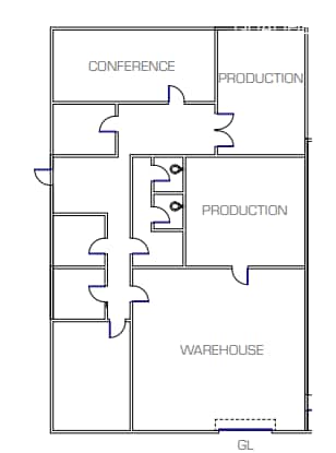 8545 Arjons Dr, San Diego, CA for lease Floor Plan- Image 1 of 1