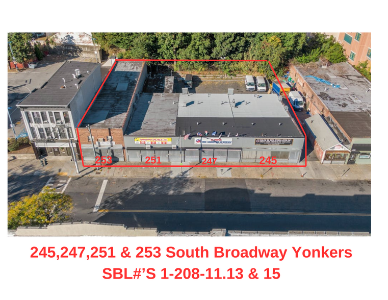 245-253 S Broadway, Yonkers, NY for sale - Building Photo - Image 1 of 9