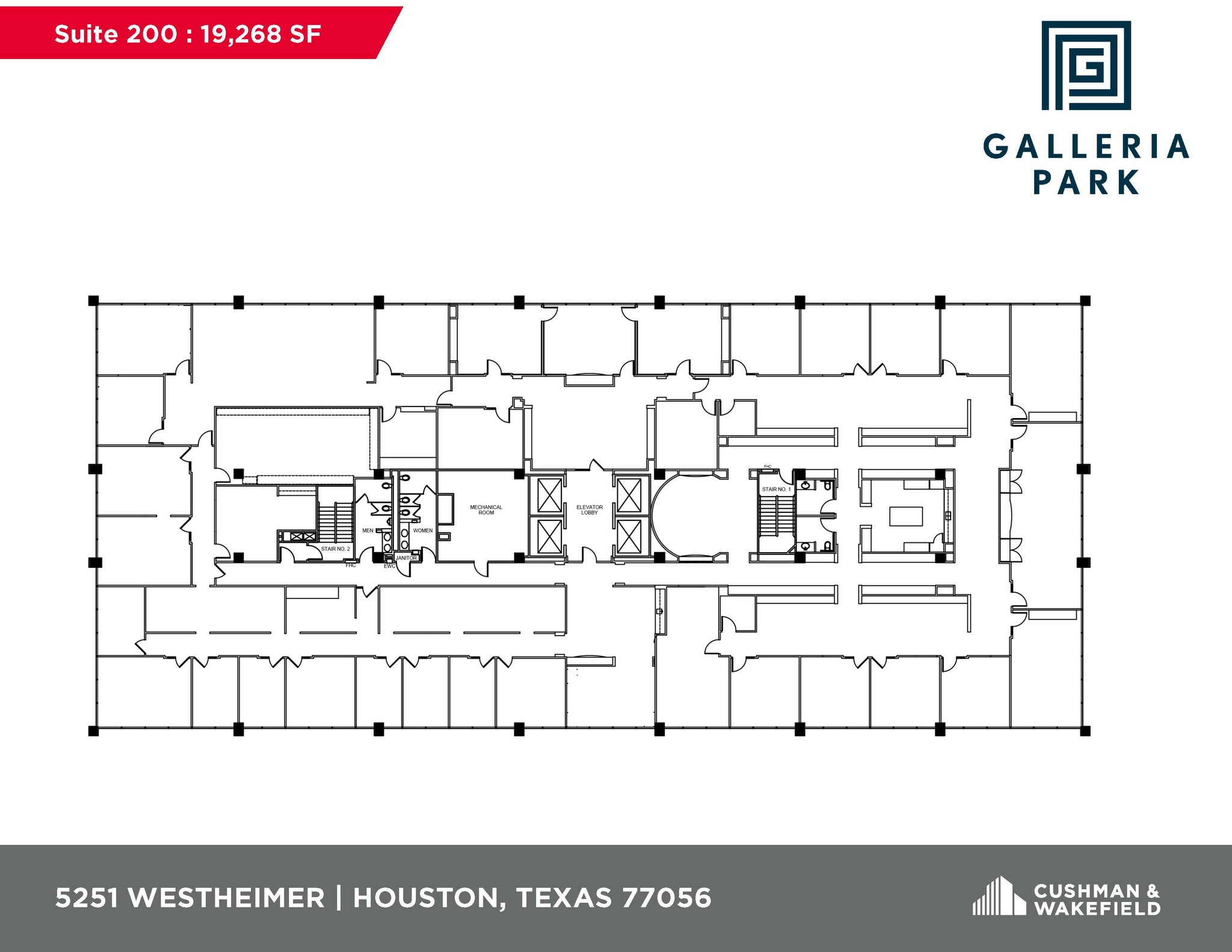 5251 Westheimer Rd, Houston, TX for lease Floor Plan- Image 1 of 1