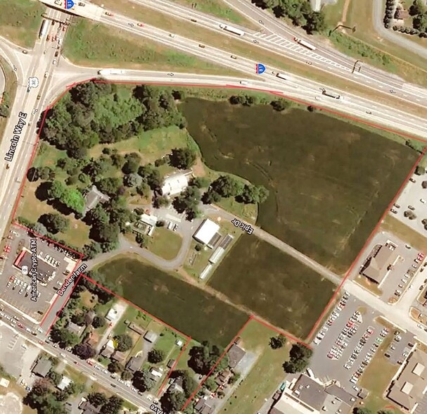 1120 Lincoln Way E, Chambersburg, PA for sale - Aerial - Image 3 of 3