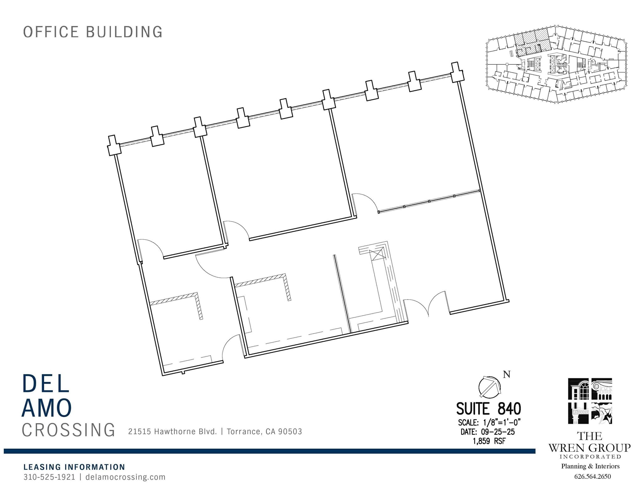 21515 Hawthorne Blvd, Torrance, CA for lease Floor Plan- Image 1 of 3