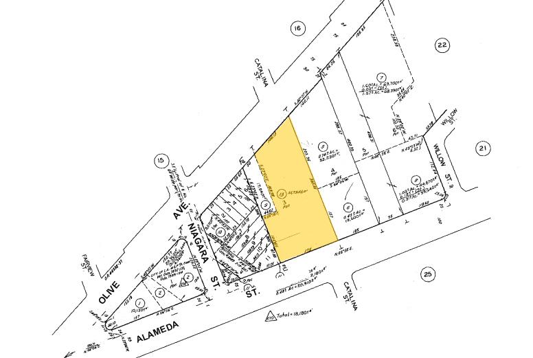 2901 W Alameda Ave, Burbank, CA for lease - Plat Map - Image 2 of 10