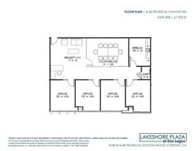 4160 Temescal Canyon Rd, Corona, CA for lease Floor Plan- Image 1 of 1