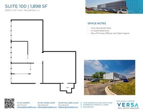 2600 S 25th Ave, Broadview, IL for lease Floor Plan- Image 1 of 1