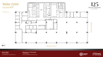 125 S Wacker Dr, Chicago, IL for lease Floor Plan- Image 1 of 1