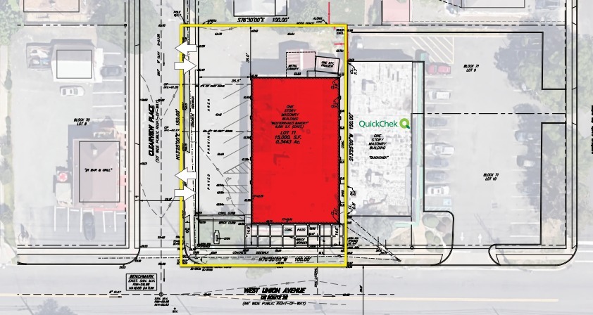 465 W Union Ave, Bound Brook, NJ for lease - Site Plan - Image 2 of 3