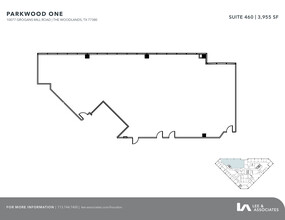 10077 Grogans Mill Rd, The Woodlands, TX for lease Floor Plan- Image 1 of 3