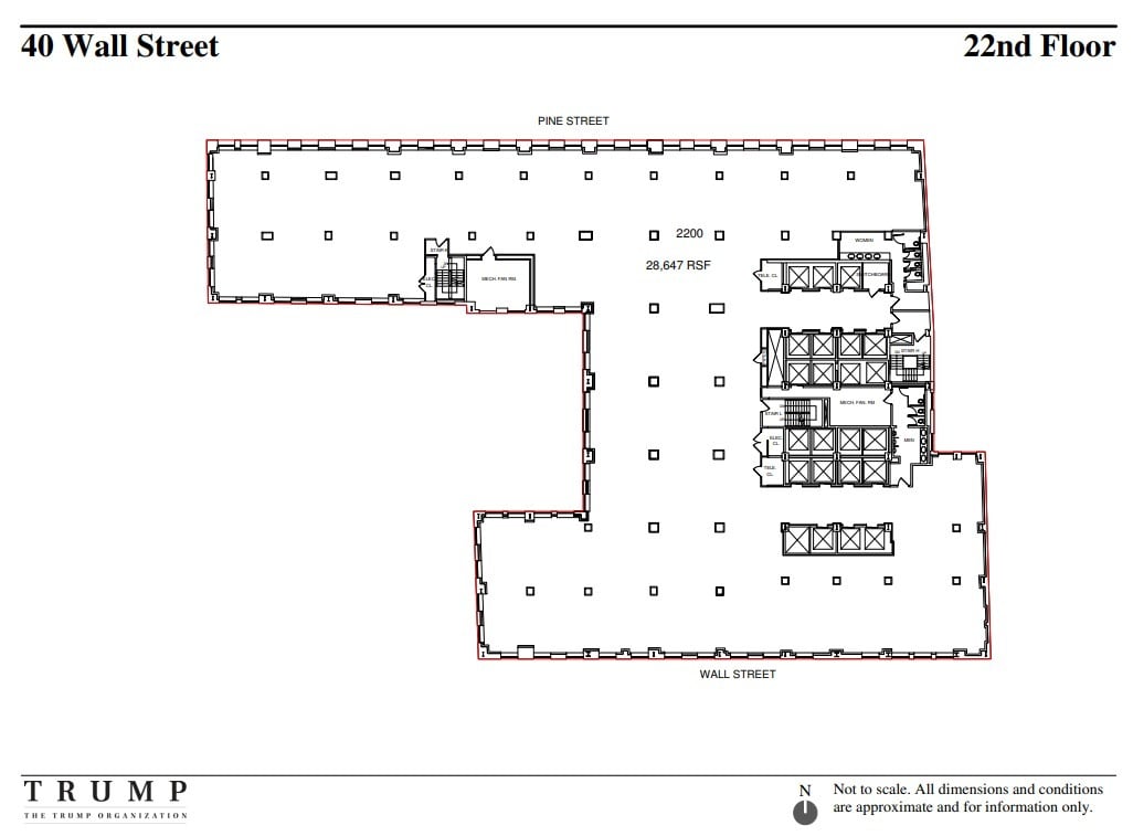 40 Wall St, New York, NY for lease Floor Plan- Image 1 of 1