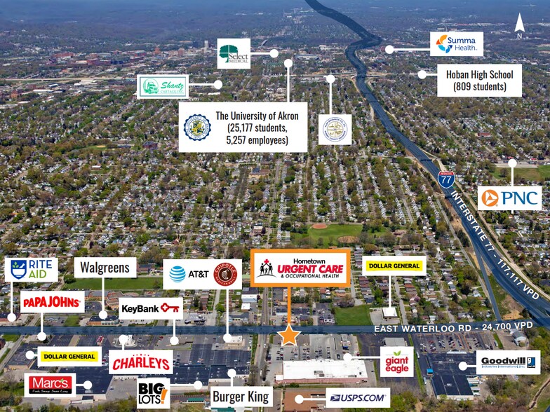 472 E Waterloo Rd, Akron, OH for sale - Building Photo - Image 2 of 6