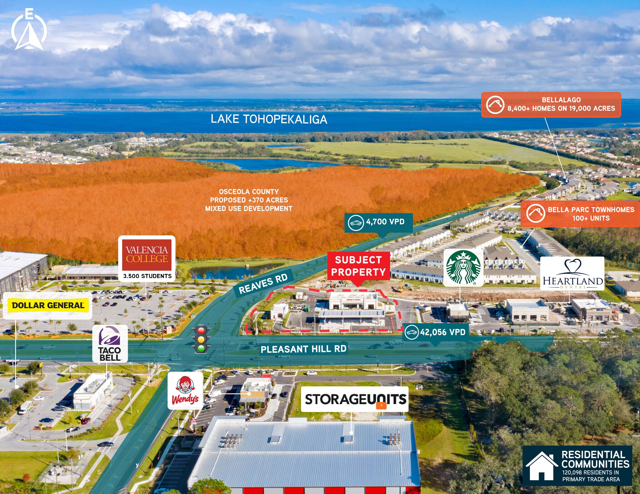 3335 Pleasant Hill Rd, Kissimmee, FL 34746 New 15Yr. Absolute NNN 7