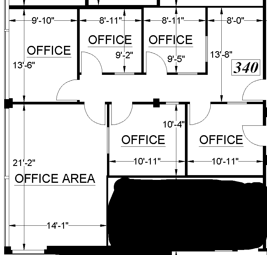 14895 E 14th St, San Leandro, CA for lease Floor Plan- Image 1 of 1