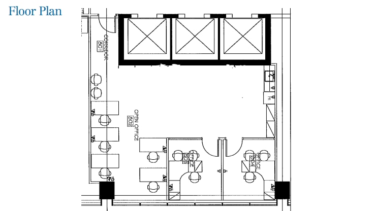 605 Robson St, Vancouver, BC for lease Floor Plan- Image 1 of 1
