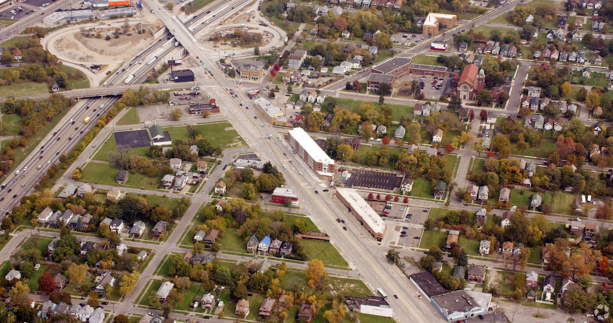 9100 Gratiot Ave, Detroit, MI for sale Aerial- Image 1 of 1