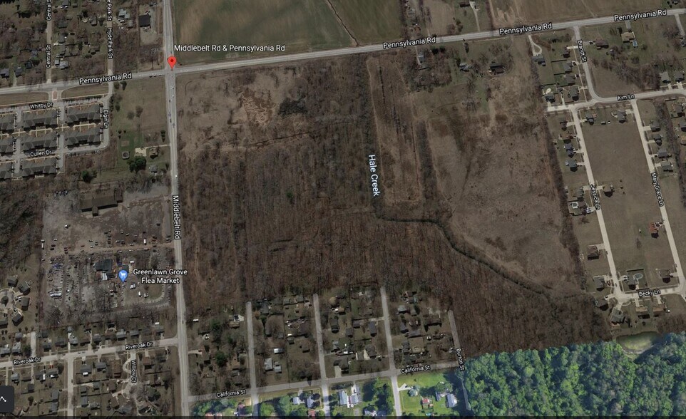 0000 Middlebelt & Pennsylvania Rd, Romulus, MI 48174 Land for Sale