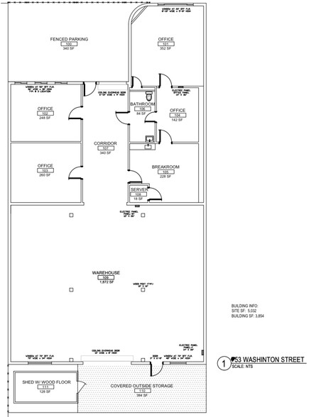 953 Washington St, San Carlos, CA for lease - Floor Plan - Image 2 of 11