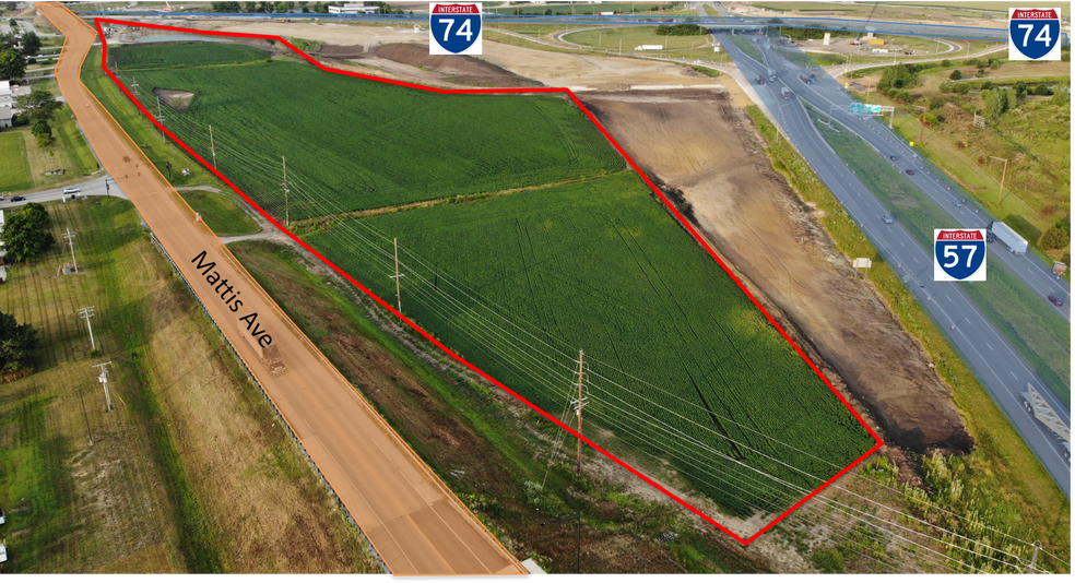 2401 N Mattis Ave, Champaign, IL for sale - Aerial - Image 1 of 1