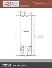 12000 Crownpoint Dr, San Antonio, TX for lease Floor Plan- Image 1 of 1