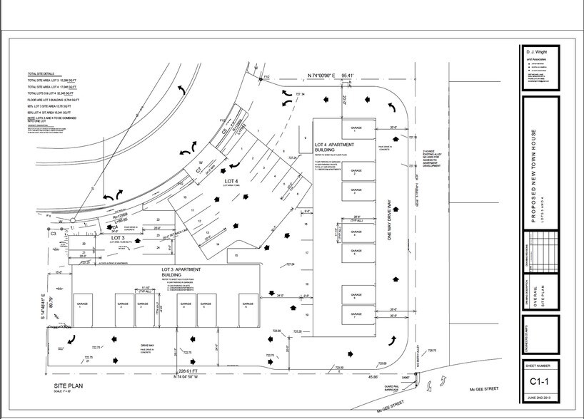 1408 Park Place, Sherman, TX for sale - Site Plan - Image 1 of 1