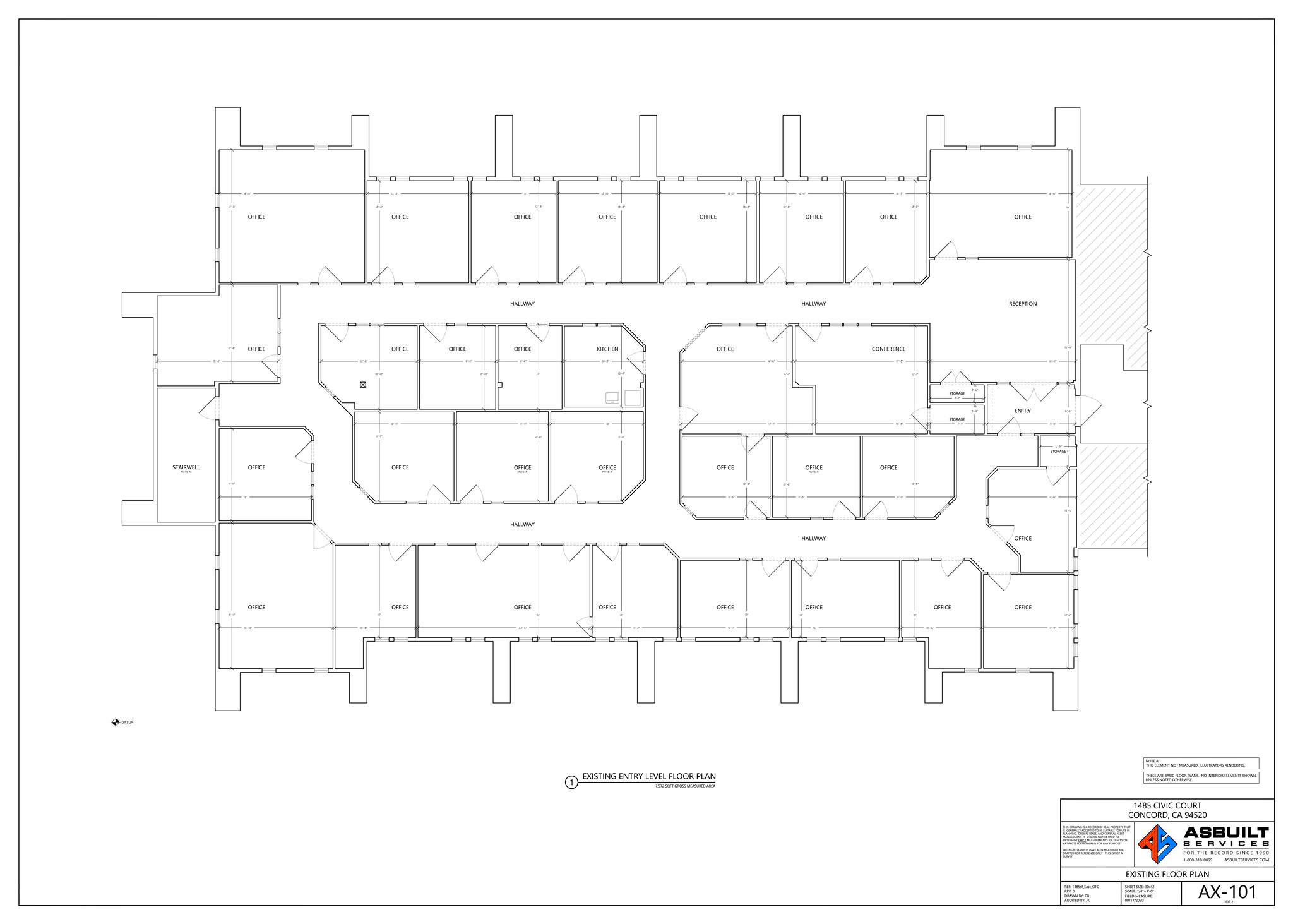 1485 Civic Ct, Concord, CA for lease Site Plan- Image 1 of 10