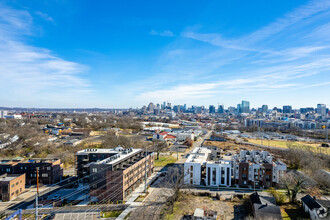 2600 Clifton Ave, Nashville, TN - aerial  map view