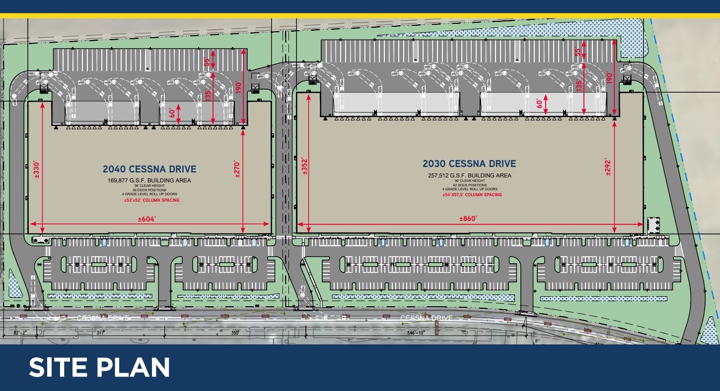 2040 Cessna Dr, Vacaville, CA for lease Site Plan- Image 1 of 6