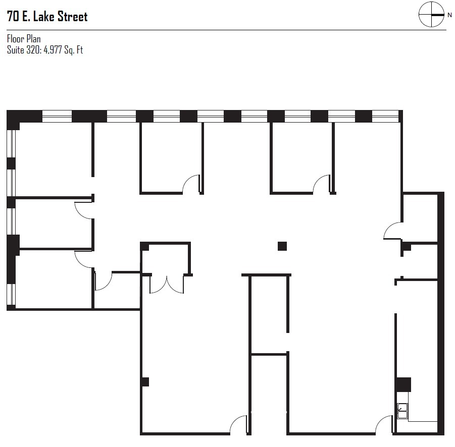 70 E Lake St, Chicago, IL for lease Floor Plan- Image 1 of 13