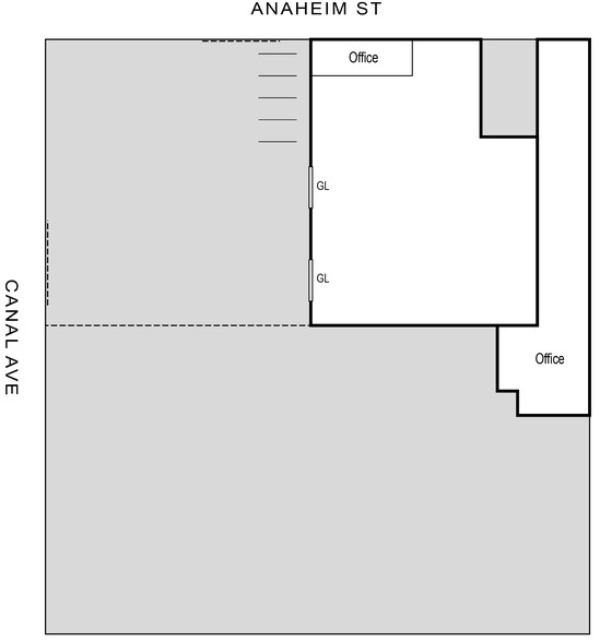 1532 Anaheim, Long Beach, CA for lease - Site Plan - Image 3 of 4