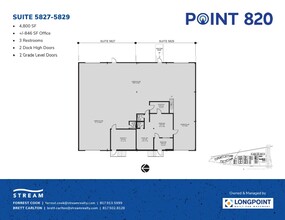 5721 E Rosedale St, Fort Worth, TX for lease Floor Plan- Image 1 of 1