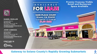 Dixon Plaza - Storefront Property