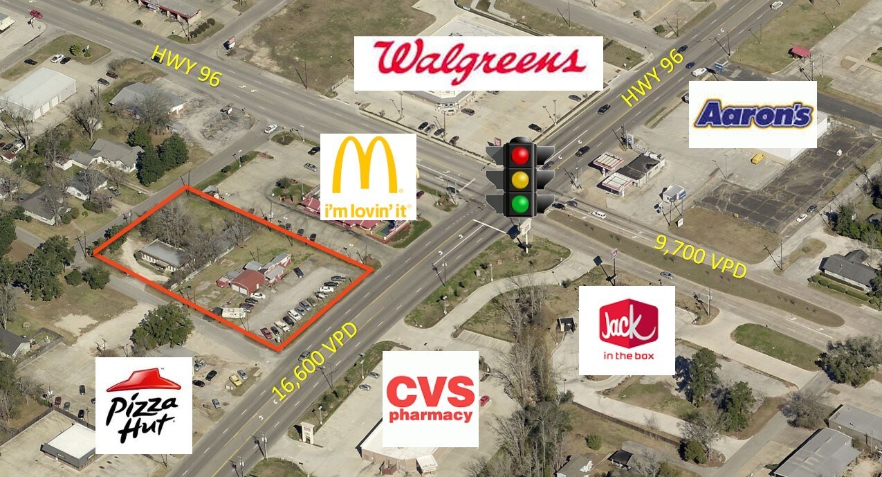 620 Highway 96 S, Silsbee, TX for sale Aerial- Image 1 of 1