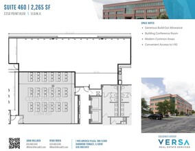 2250 Point Blvd, Elgin, IL for lease Floor Plan- Image 1 of 2