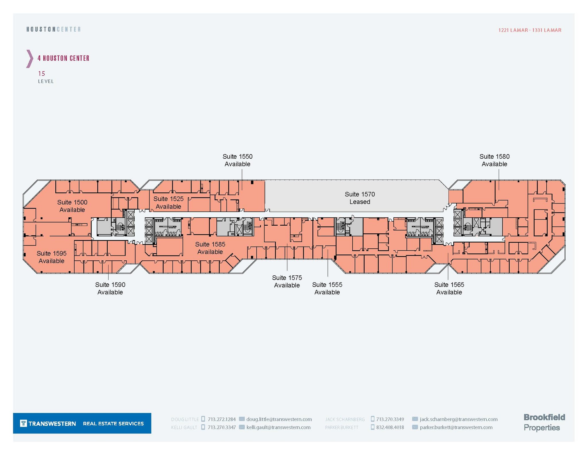 1331 Lamar St, Houston, TX for lease Floor Plan- Image 1 of 1