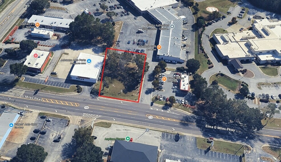 440 Elma G Miles Pky, Hinesville, GA for sale - Aerial - Image 3 of 5