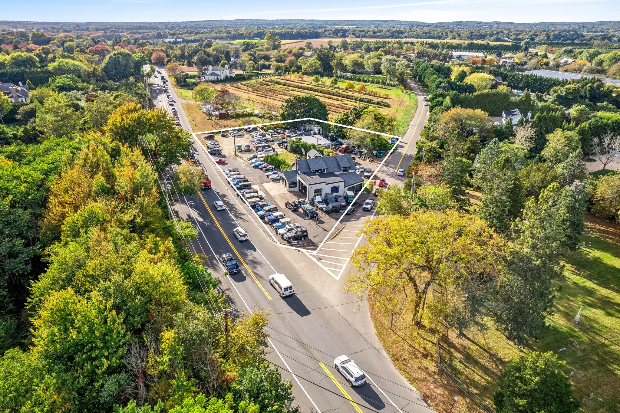 1640 Montauk Hwy, Water Mill, NY for sale Aerial- Image 1 of 16