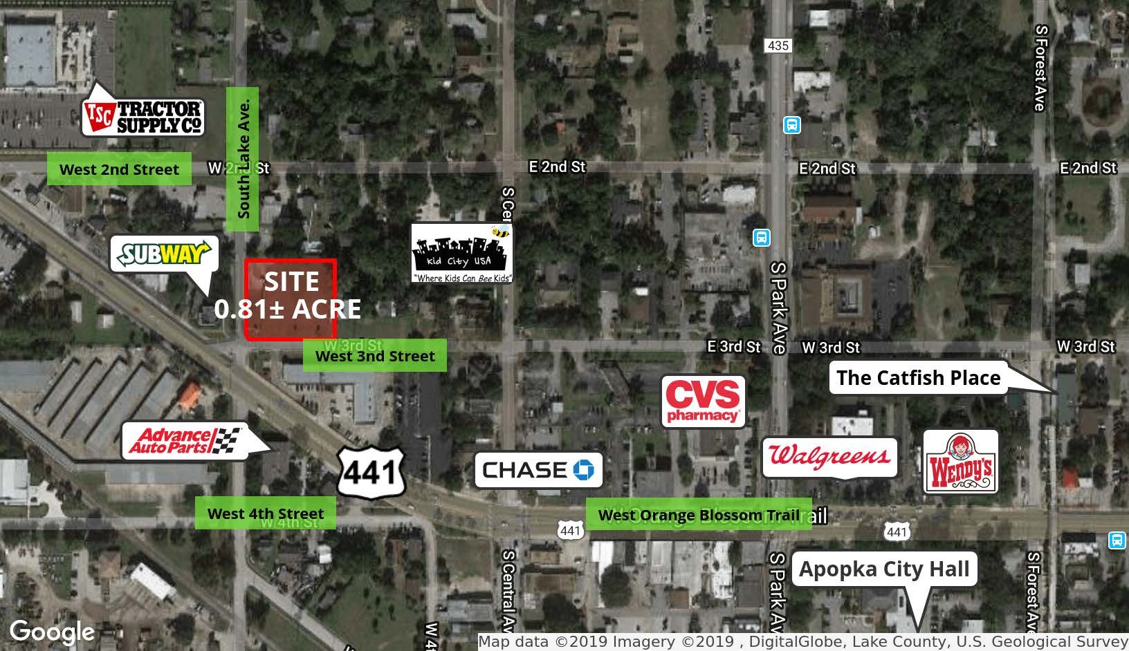 243-249 S Lake Ave & 53 W 3rd St, Apopka, FL for sale Building Photo- Image 1 of 1