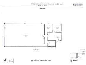 819 W 22nd St, Tempe, AZ for lease Floor Plan- Image 1 of 13