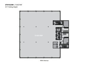 25- 11 49th Ave, Long Island City, NY for lease Floor Plan- Image 1 of 1