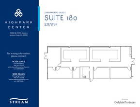 23456 Madero, Mission Viejo, CA for lease Floor Plan- Image 1 of 1