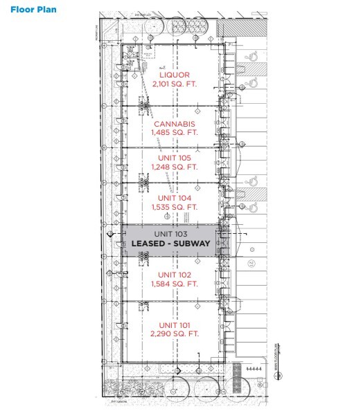 15503 128 Av NW, Edmonton, AB for lease Floor Plan- Image 1 of 1