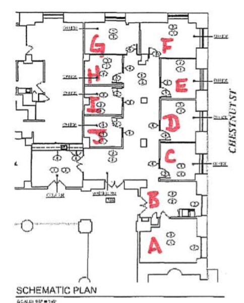 834 Chestnut St, Philadelphia, PA for lease Floor Plan- Image 1 of 1